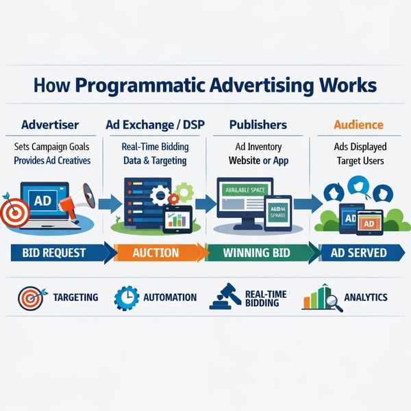 make a clean programmatic advertising infographic-1-1