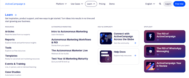ActiveCampaign Learn