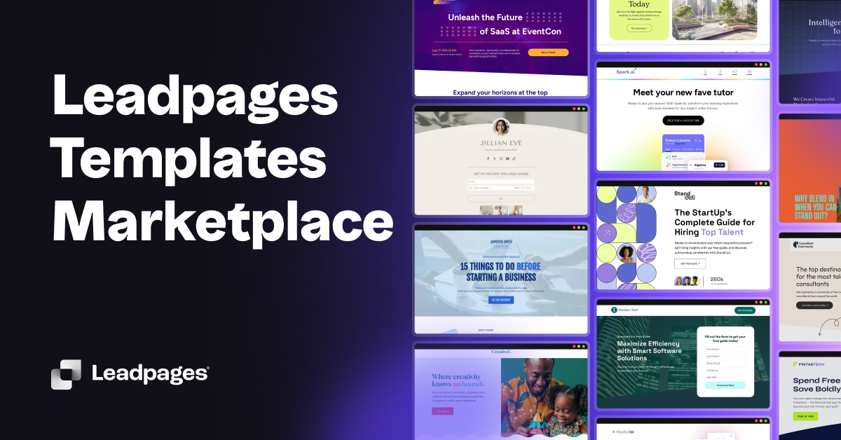 leadpages templates